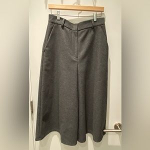 Stile Benetton wide leg wool cropped pants
